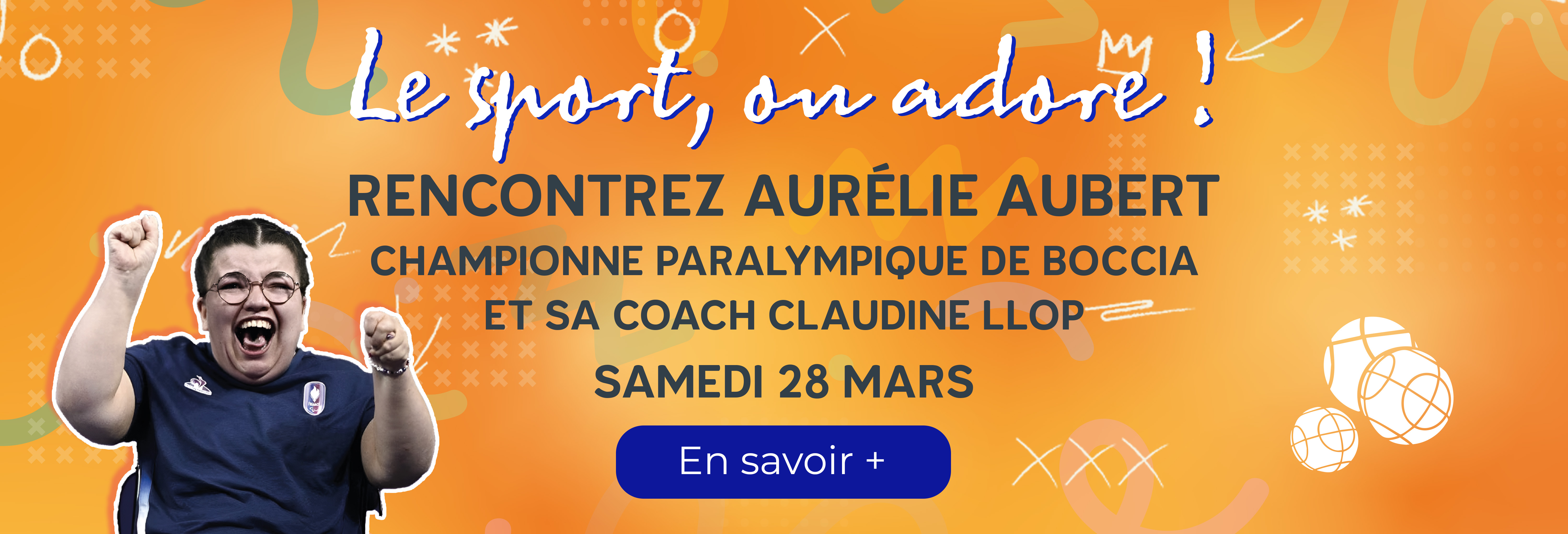 Rencontrez Aurélie Aubert le samedi 28 mars 2026 dans votre centre commercial Aushopping Maurepas Pariwest de 14h à 18h