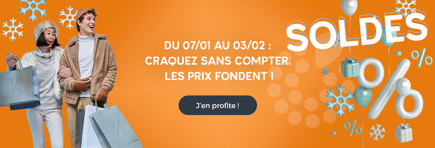 Profitez des soldes du 7 janvier au 3 février dans votre centre commercial Aushopping Maurepas Pariwest