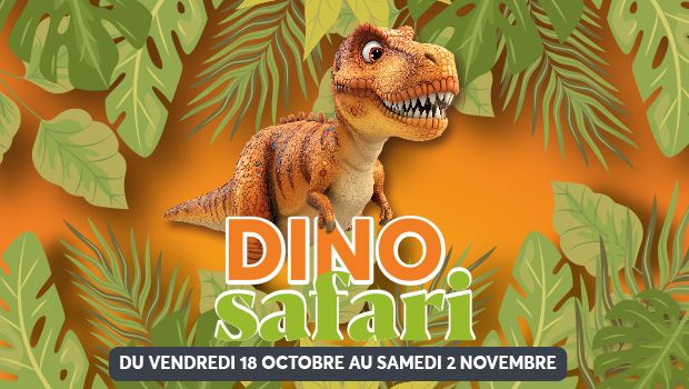 Exposition dinosaures Octobre 2024 Aushopping Maurepas